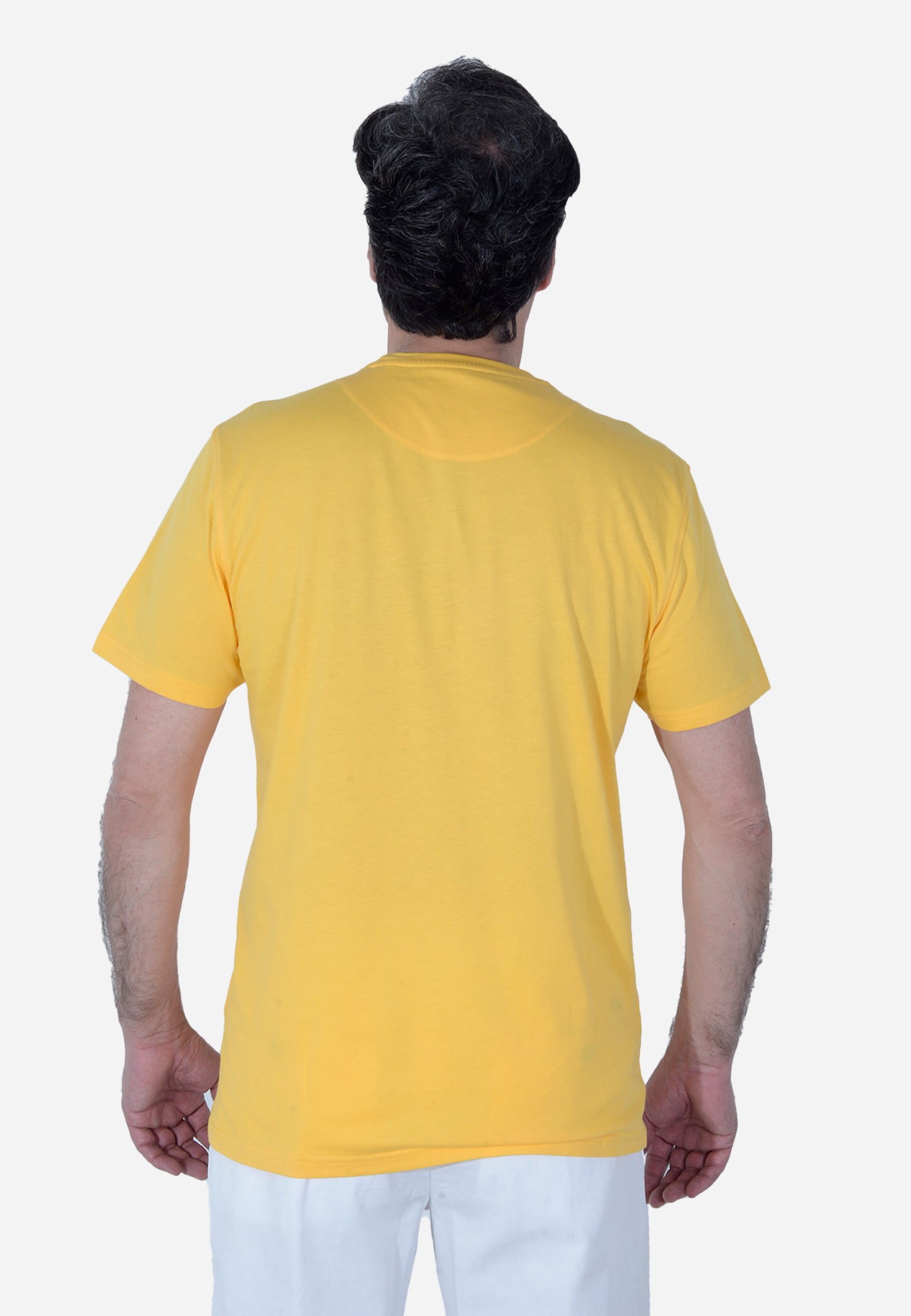 CAMISETA T-SHIRT HARMONT & BLAINE AMARILLO ALGODÓN (IRL003021055R-302)