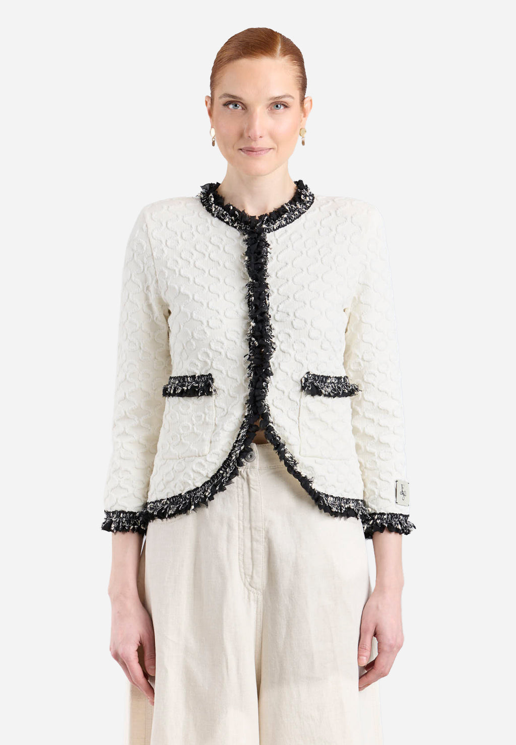 Chaqueta Marfil Dama T.E