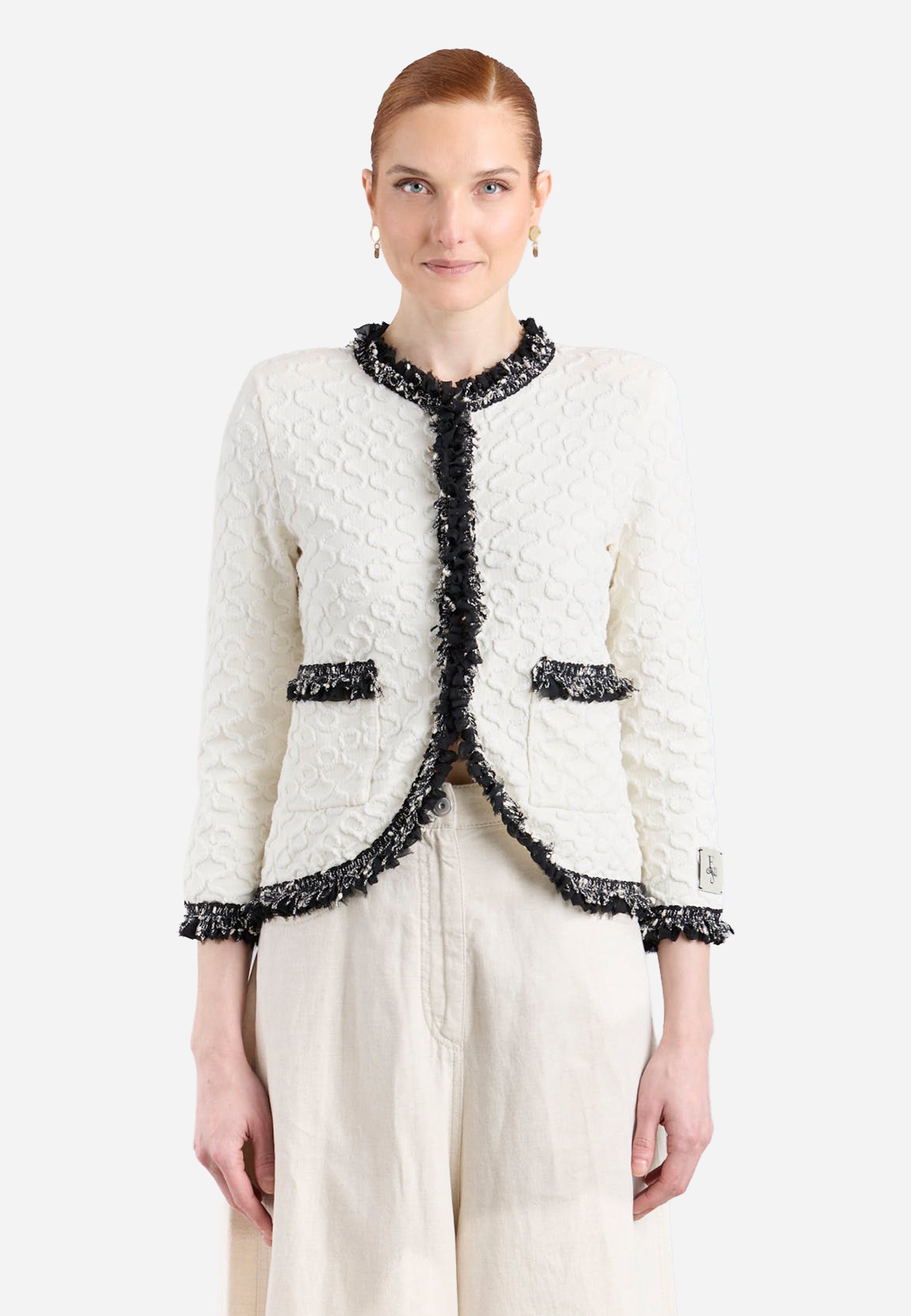Chaqueta Marfil Dama T.E