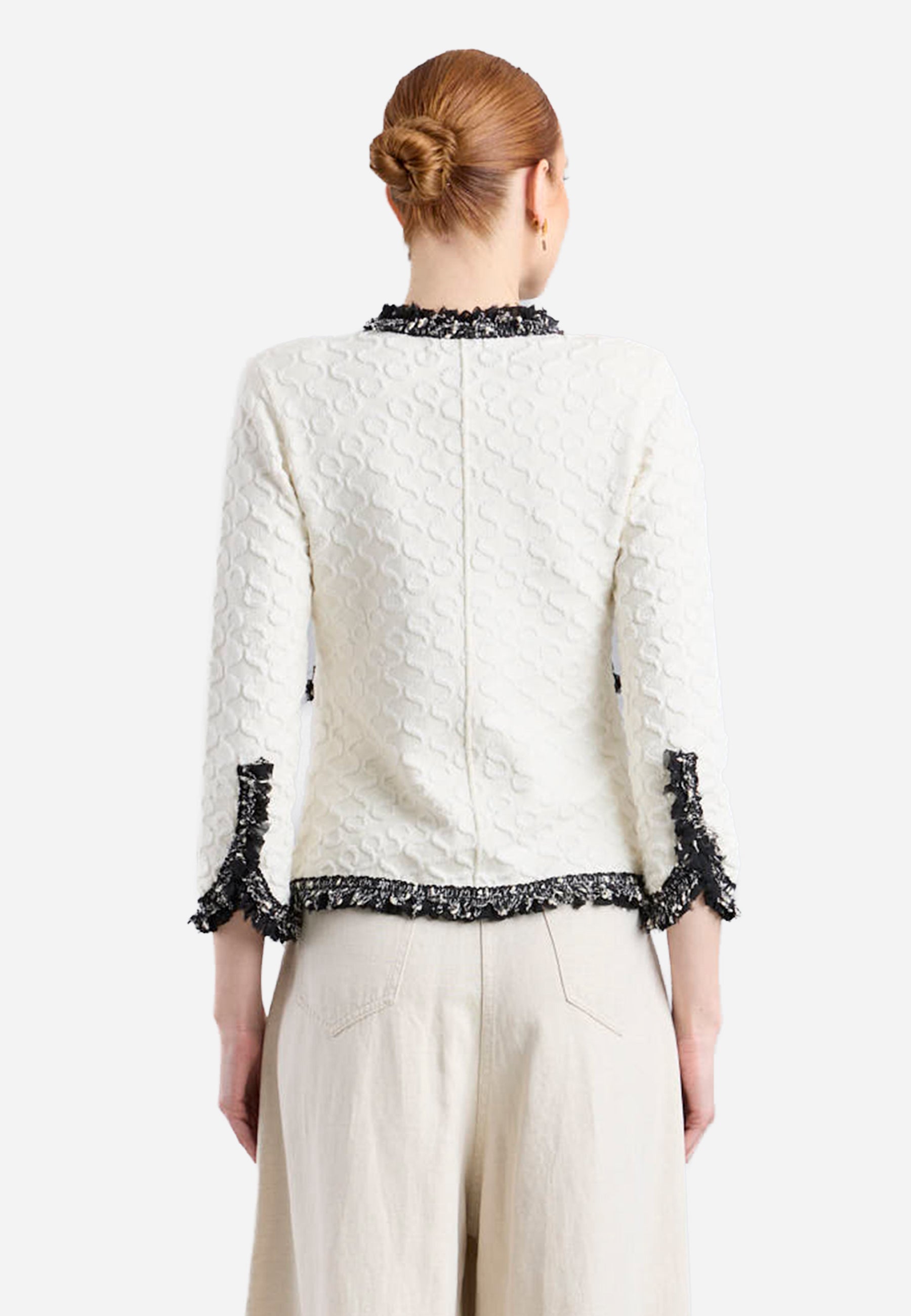 Chaqueta Marfil Dama T.E