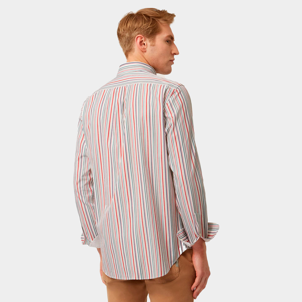 CAMISA HARMONT MULTIRAYAS ALGOD (CRK011012553M-518)