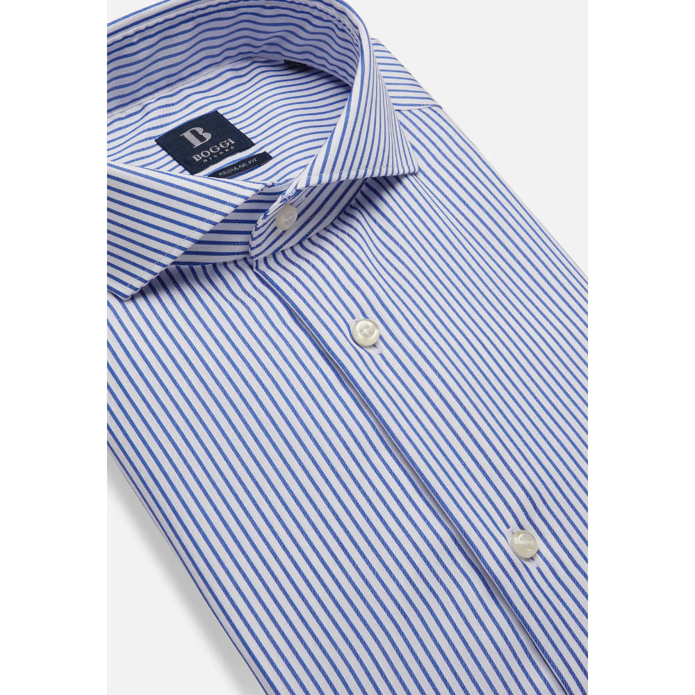 CAMISA BOGGI AZUL RYS ALGODON
