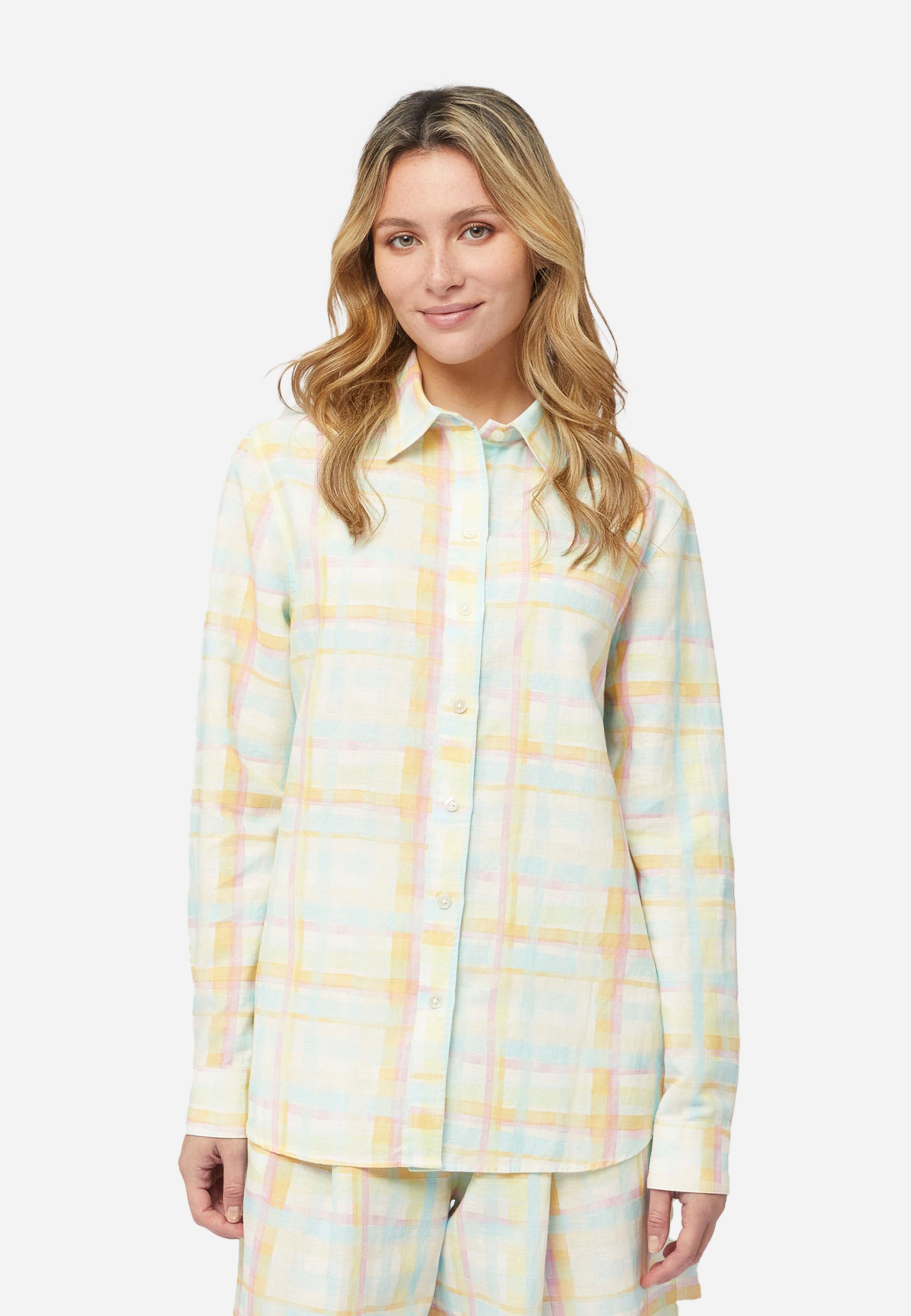 Camisa Dama En Tonos Pastel H&B