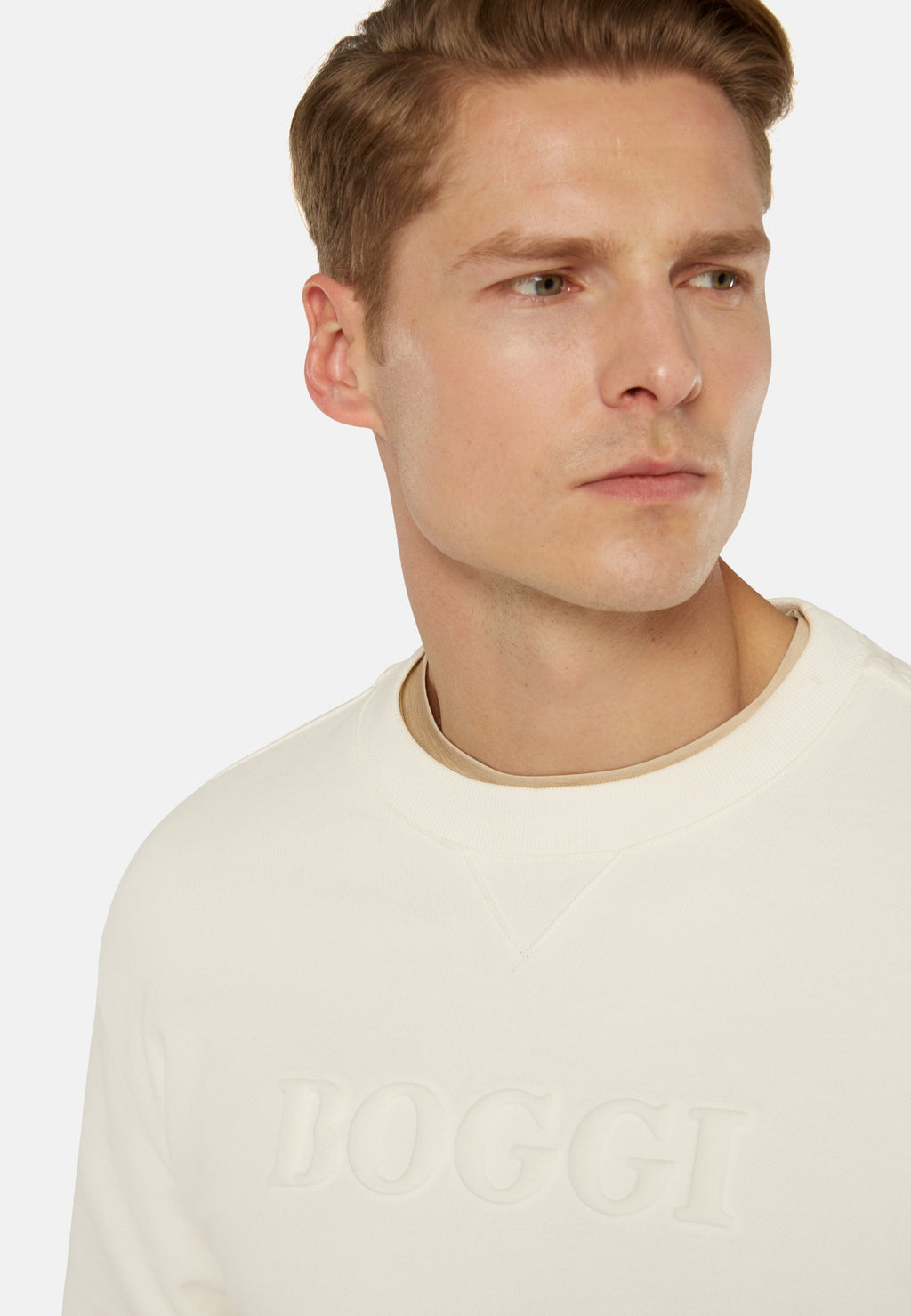 SWEAT-SHIRT BOGGI BLANCO ALGODON