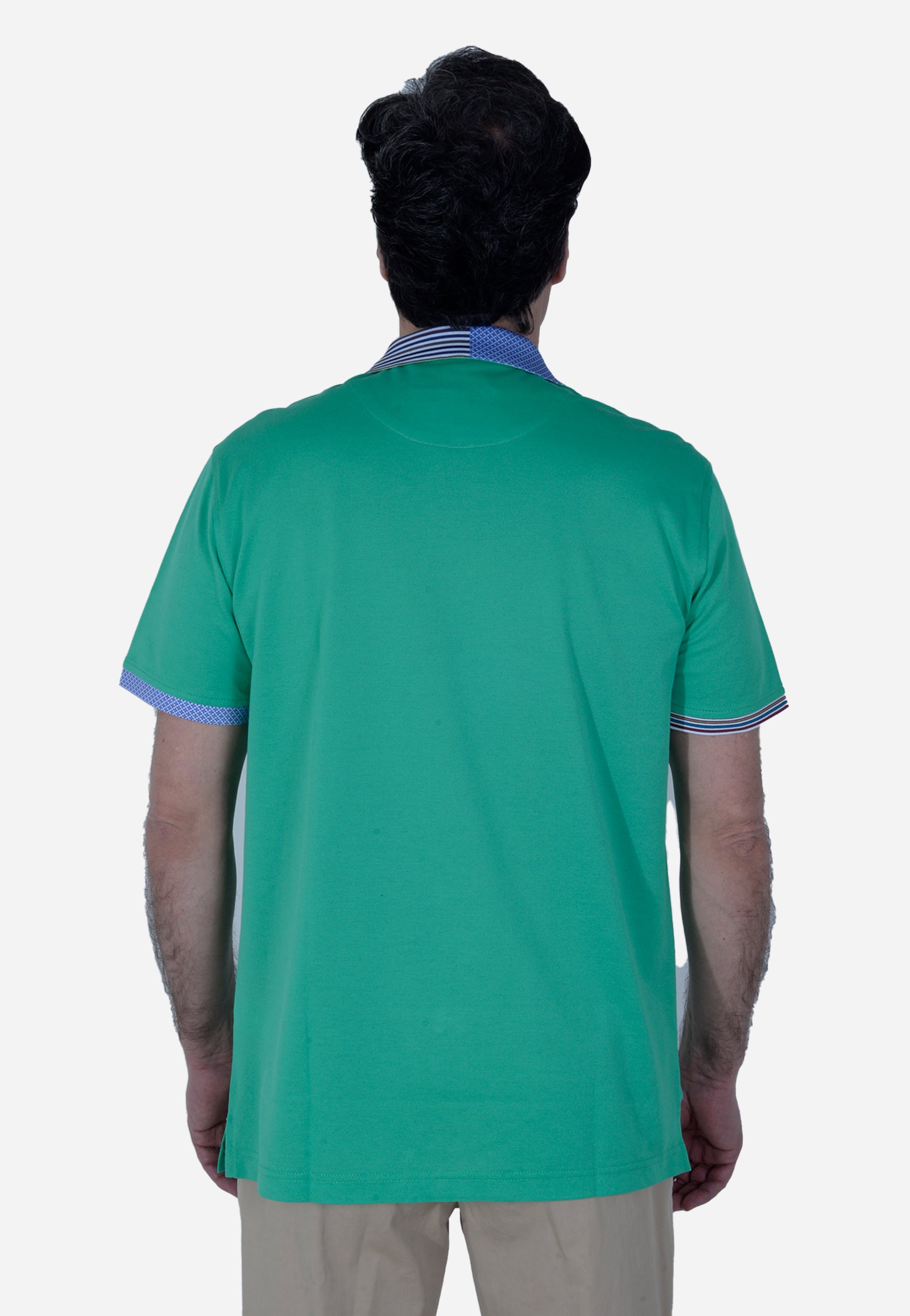 Camisa Polo Hombre Verde menta H&B