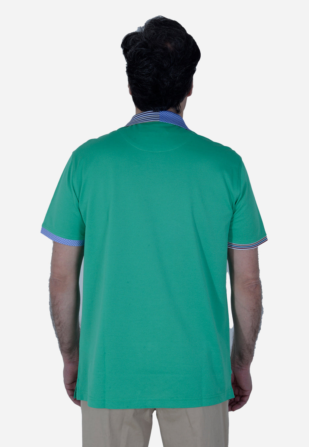 Camisa Polo Hombre Verde menta H&B