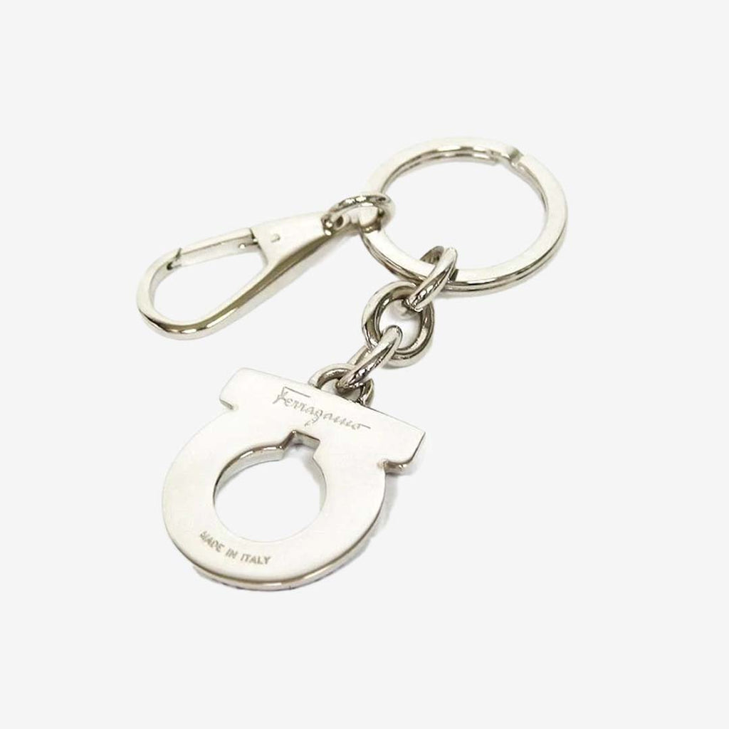 LLAVERO FERRAGAMO DAMA PLATEADO METALICO (3566-0552933)