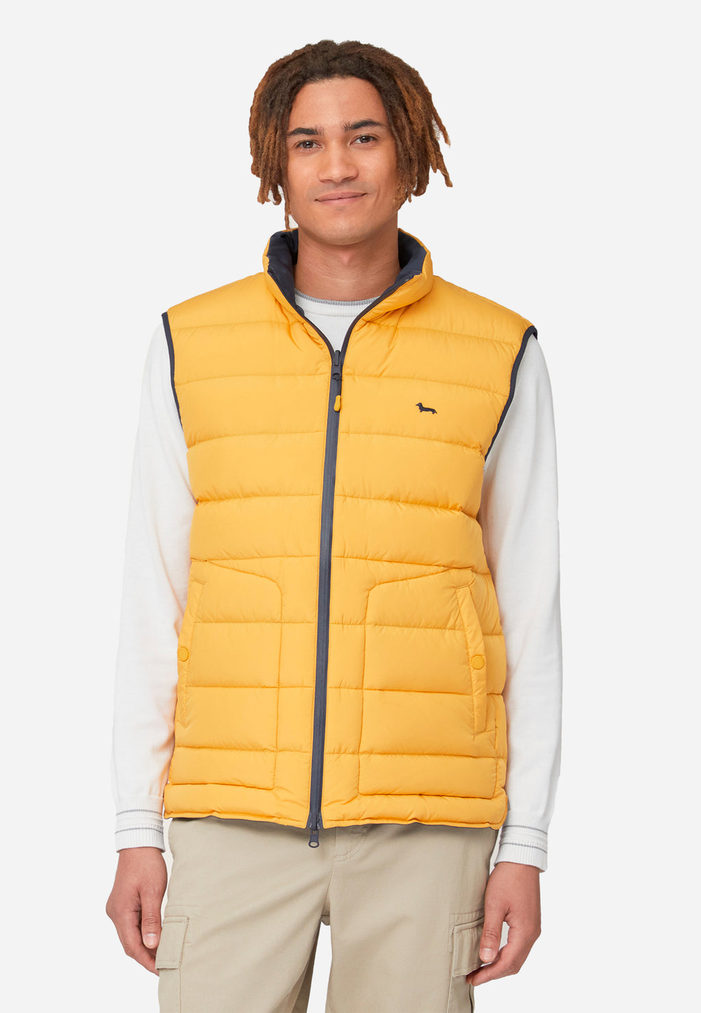 CHALECO HARMONT & BLAINE AMARILLO POLIESTER (K0M1760403321-307)