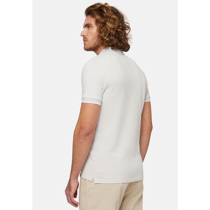 CAMISETA POLO BOGGI BLANCO ALGODON