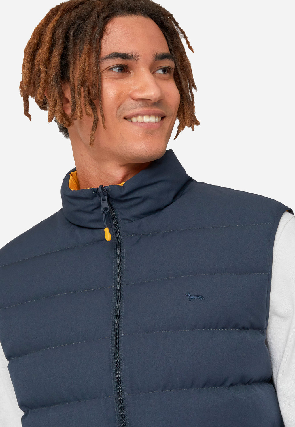 CHALECO HARMONT & BLAINE AMARILLO POLIESTER (K0M1760403321-307)