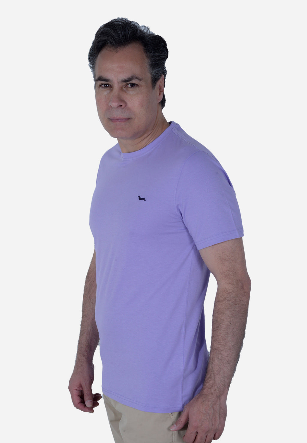 Camiseta Tshirt  Azul Con Su Logo H&B