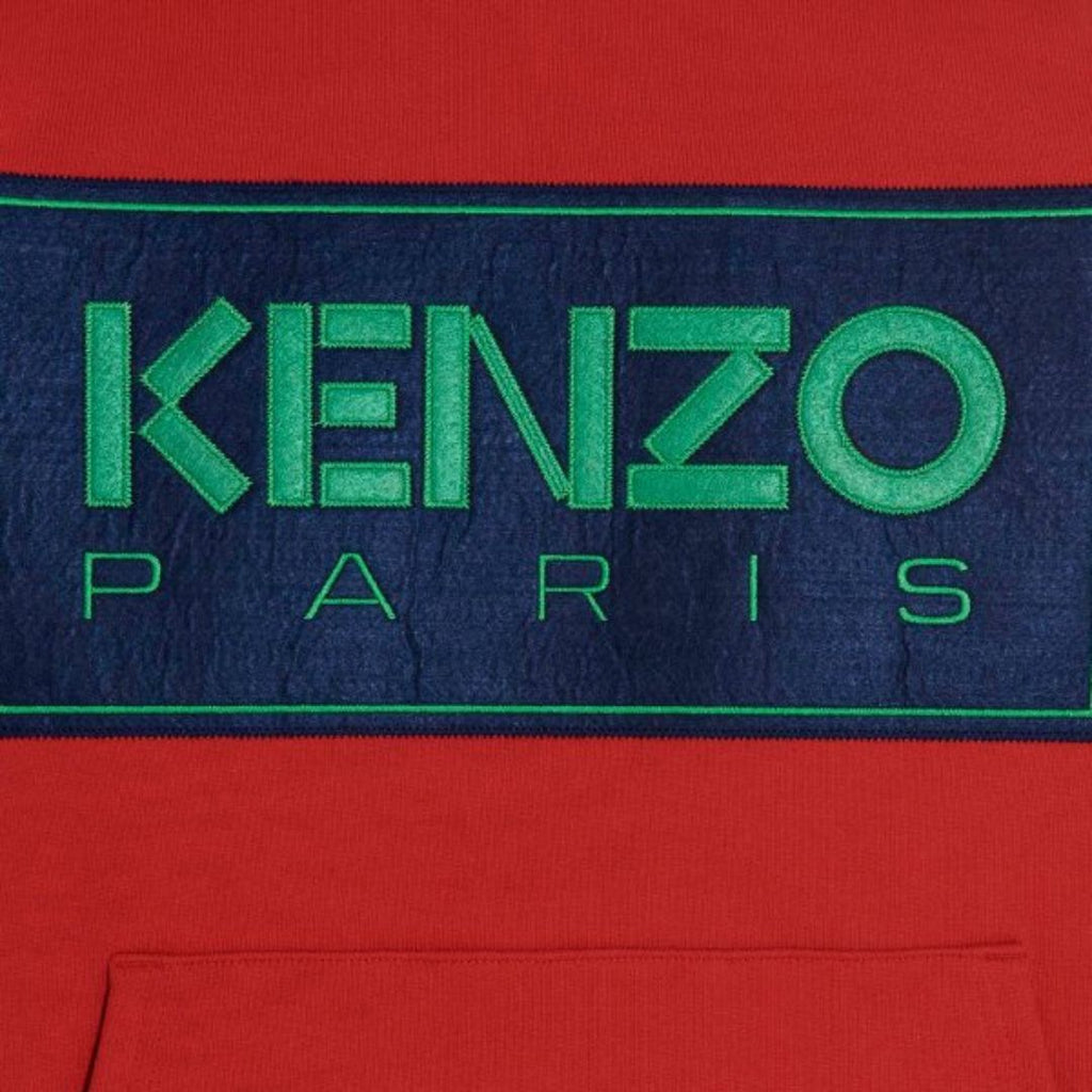 HOODIE KENZO CABALLERO ROJO ALG + ELAS (FC65SW4174ME-21)