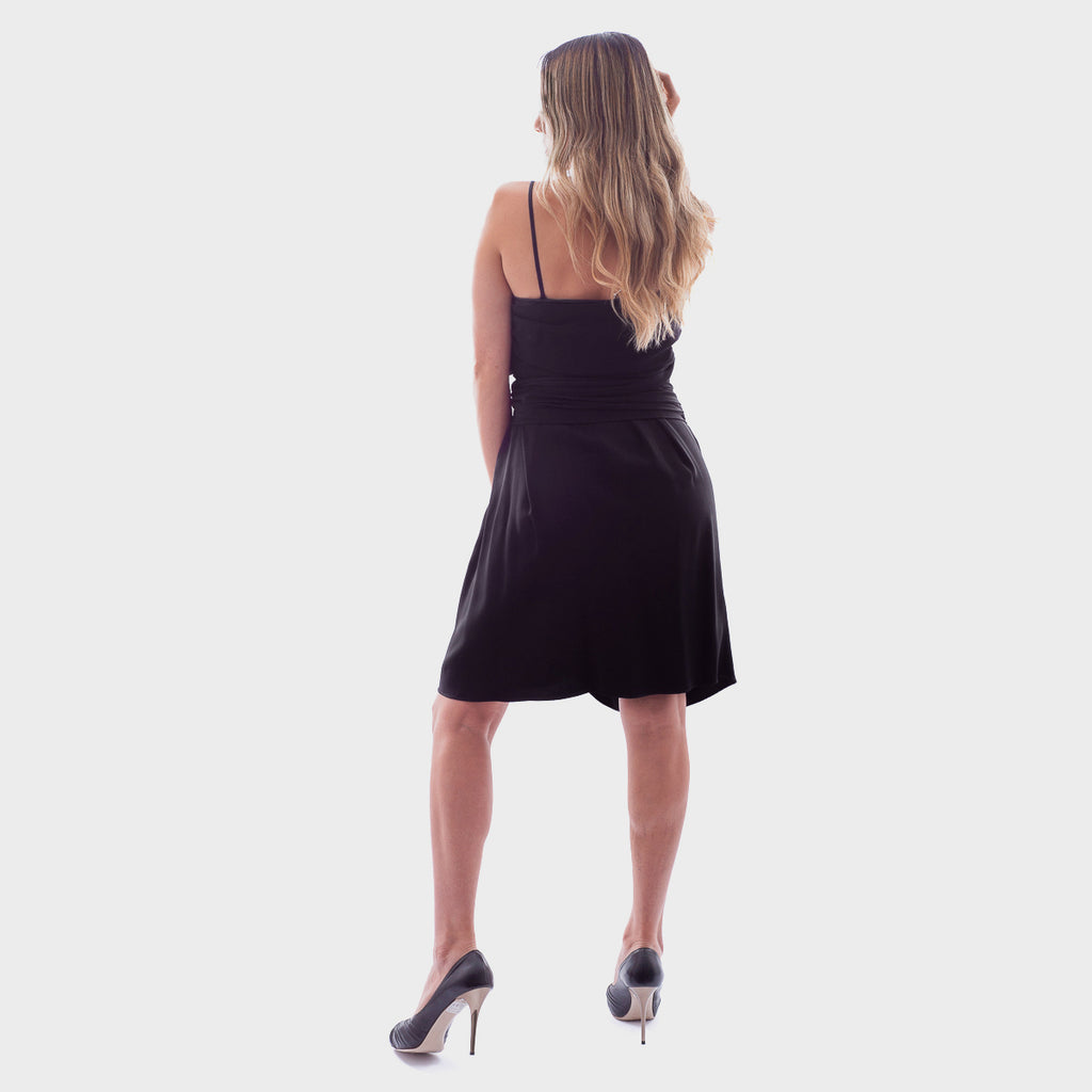 Vestido Dama Negro G.