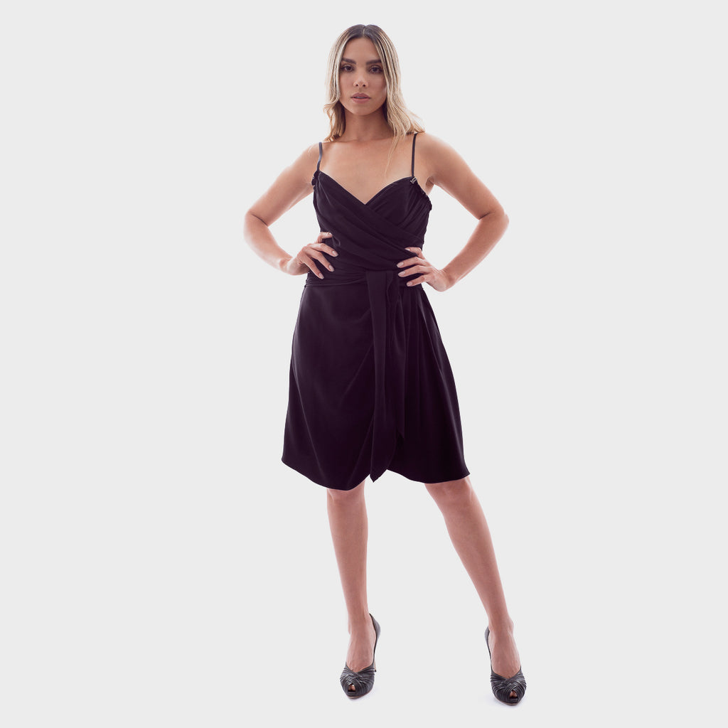 Vestido Dama Negro G.