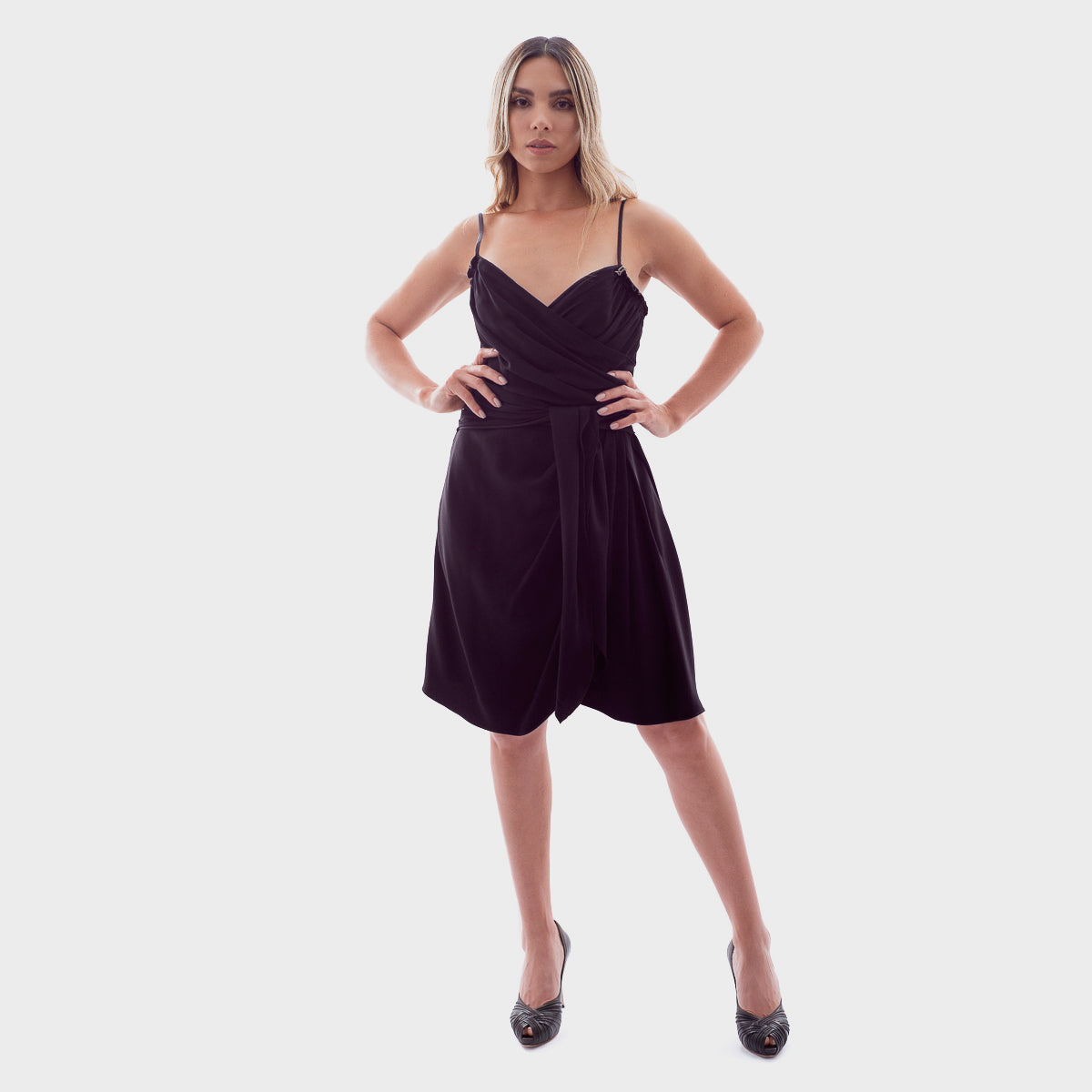Vestido Dama Negro G.