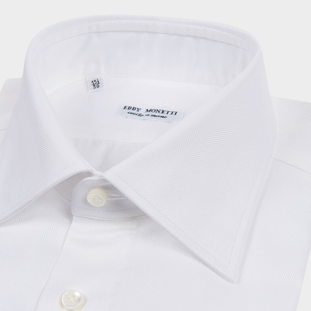 Camisa Clásica Blanca Algodón E.M.