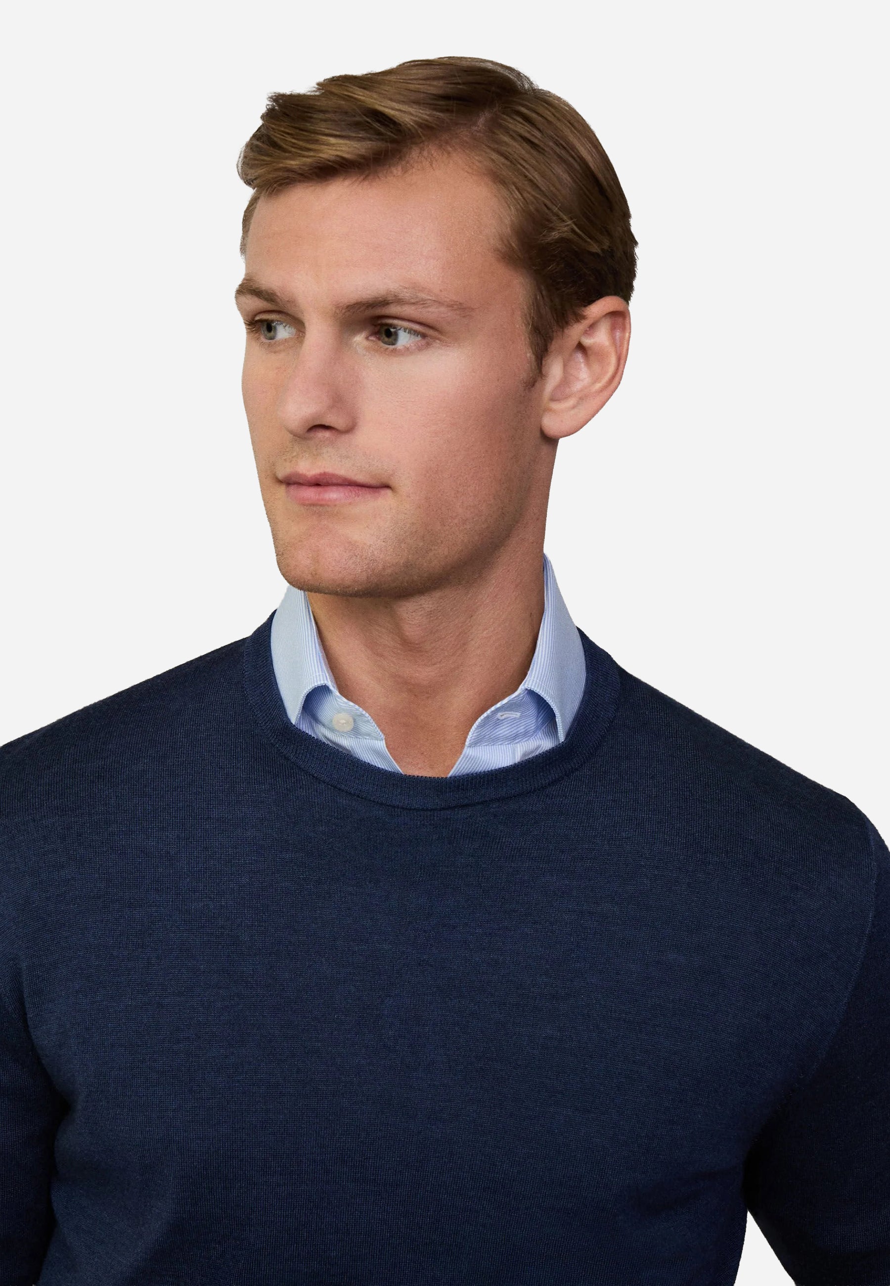 Sweater Lana Azul Marino H.L.