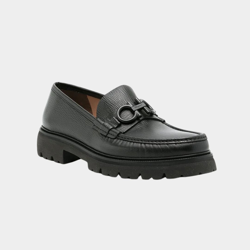 Zapato Mocasines Bleecker Negro en Cuero S.F.
