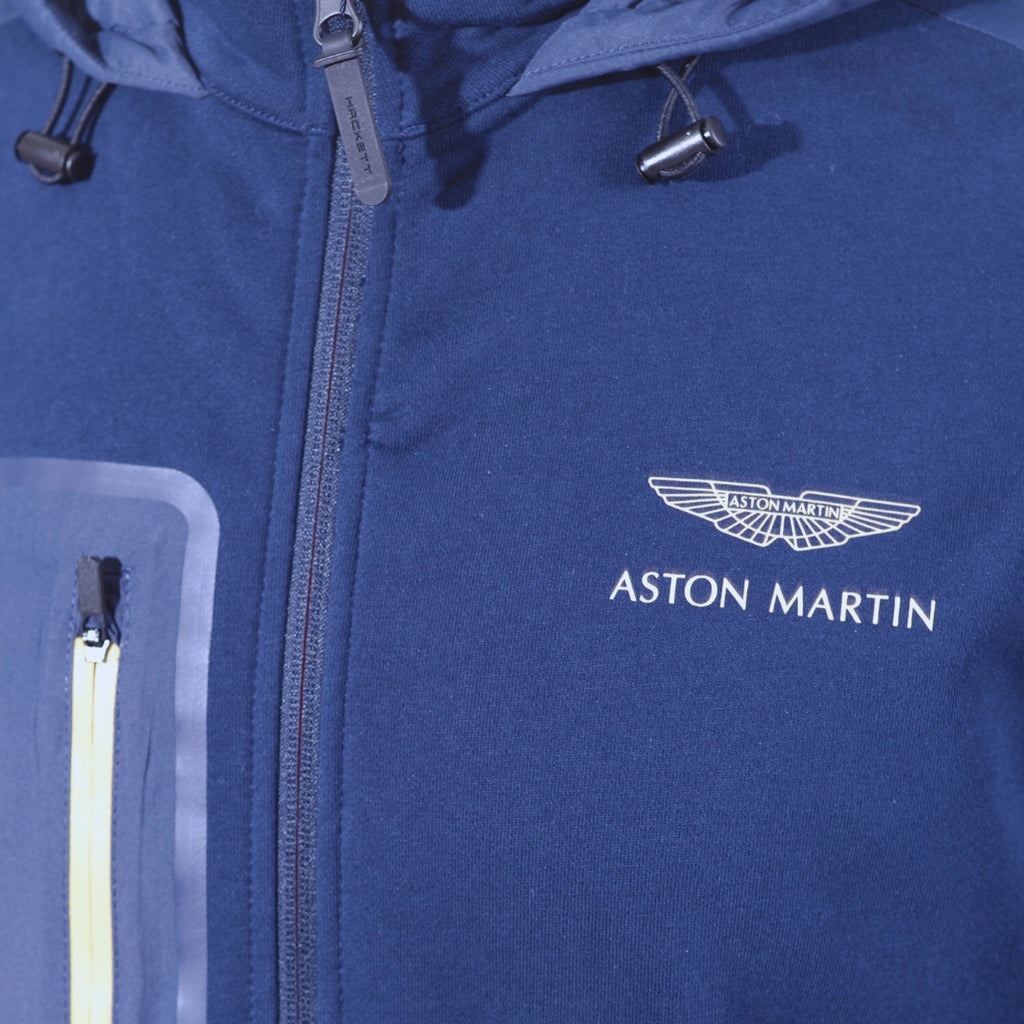 CHAQUETA HACKETT AZUL 80% COTTON, 20% POLYESTER