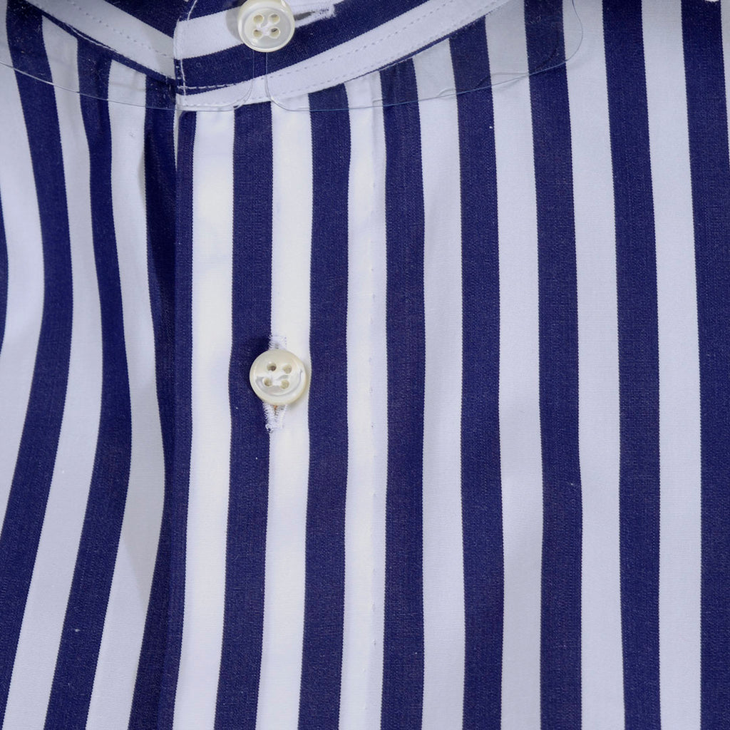 CAMISA EDDY MONETTI BLANCO RY AZUL ALGODON (FM55586-18)