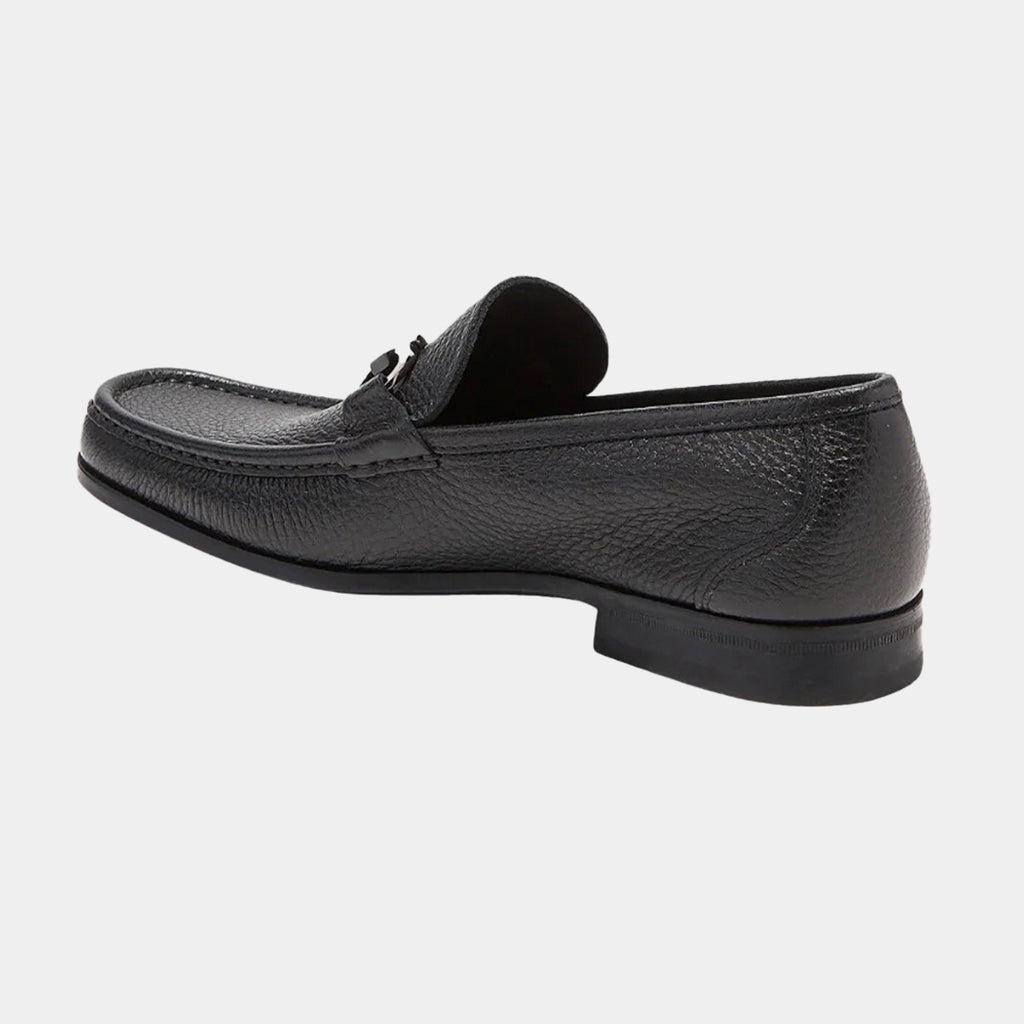 ZAPATO FERRAGAMO NEGRO ALGODON (642848-GRANDIOSO)