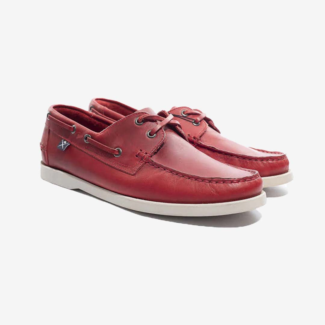 ZAPATO HACKETT LONDON ROJO CUERO (HMS20413-255)