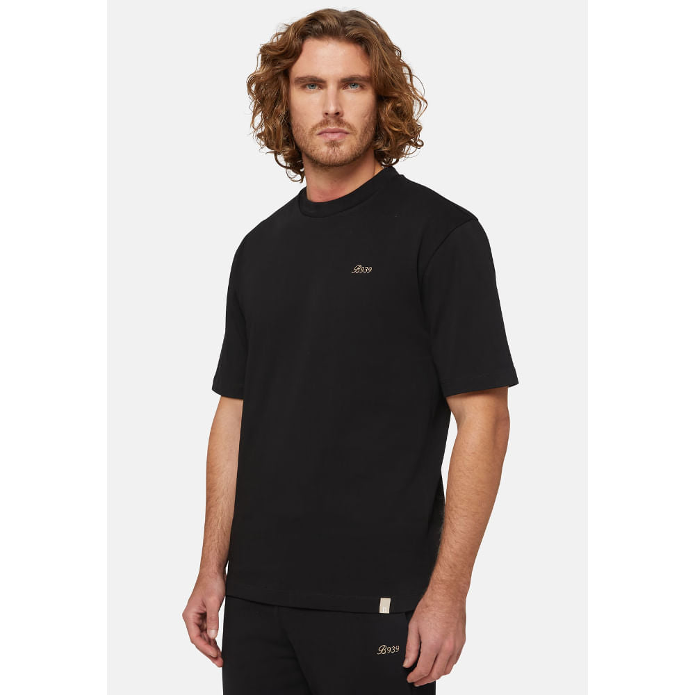 CAMISETA-TSHIRT BOGGI NEGRO ALGODON (24P016906)