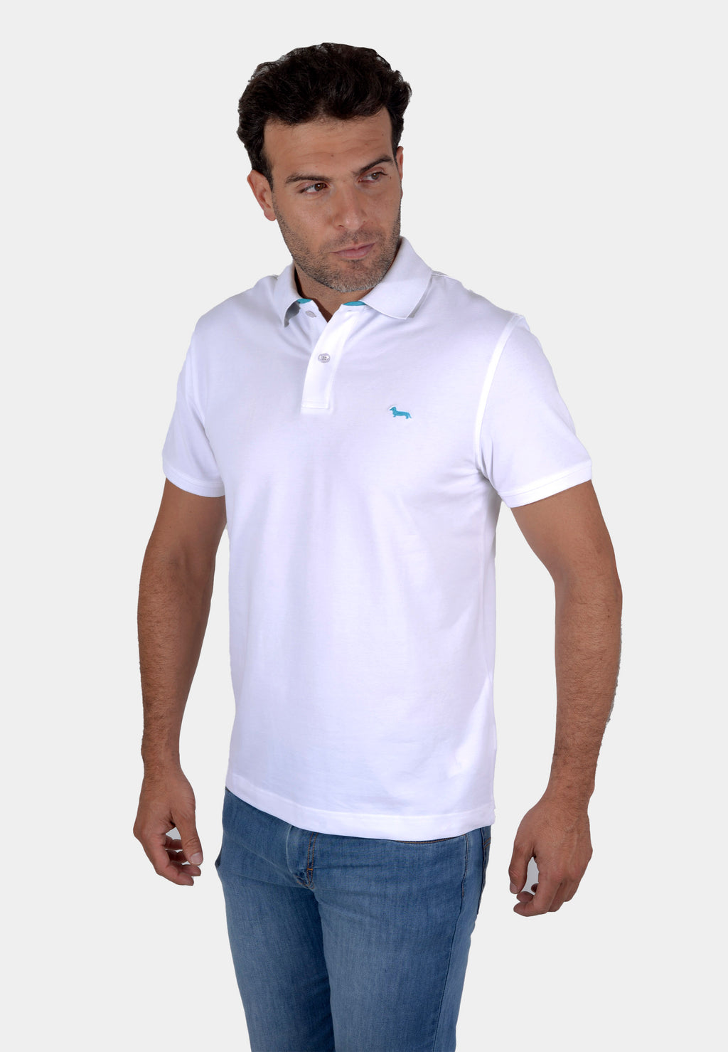 CAMISETA POLO HARMONT BLANCO ALGOD (LRJ3490208620-100)