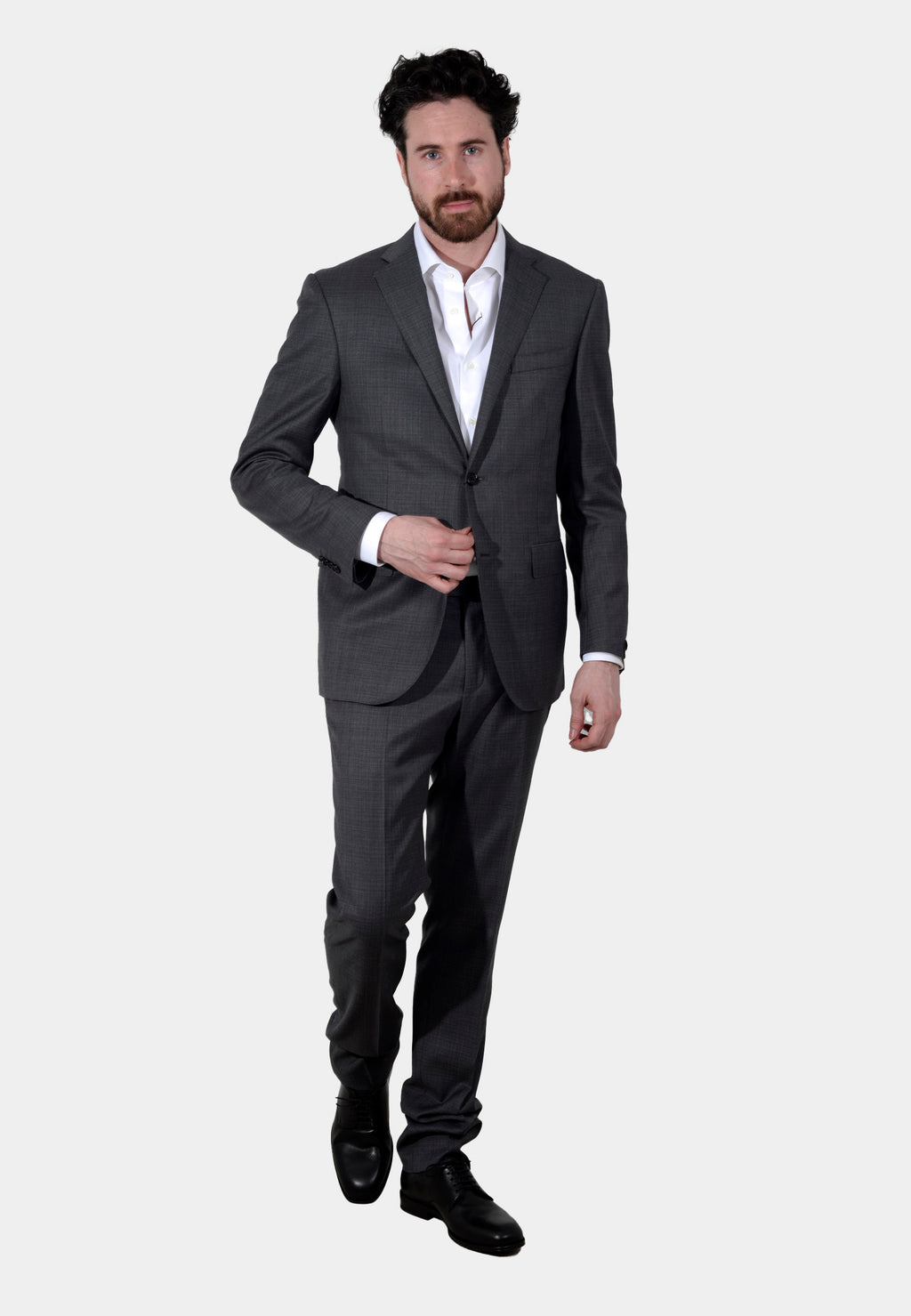 Traje Atemporal "The Banker" Gris C.