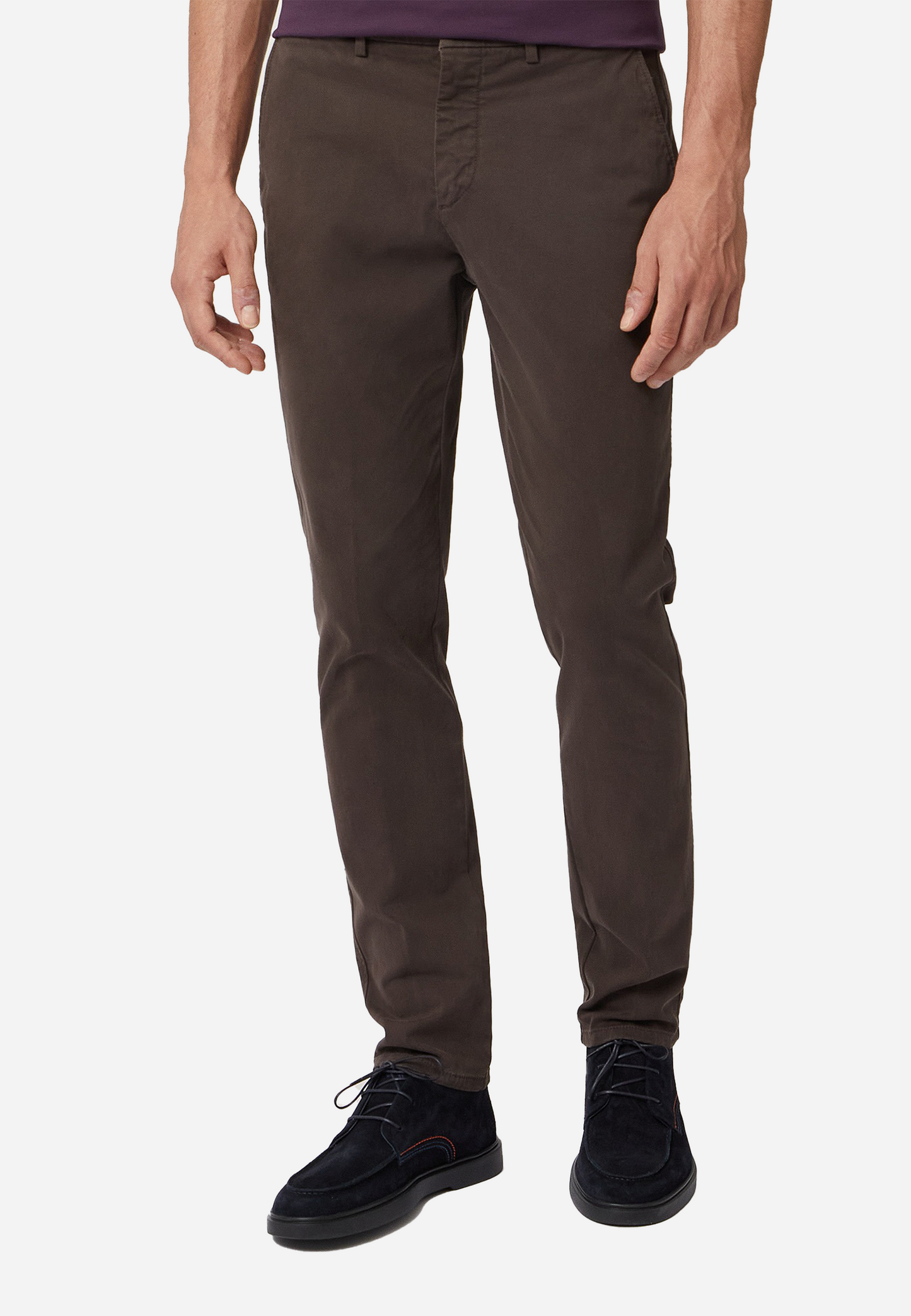 PANTALON HARMONT & BLAINE CAFE ALGODON (WNM300053022)