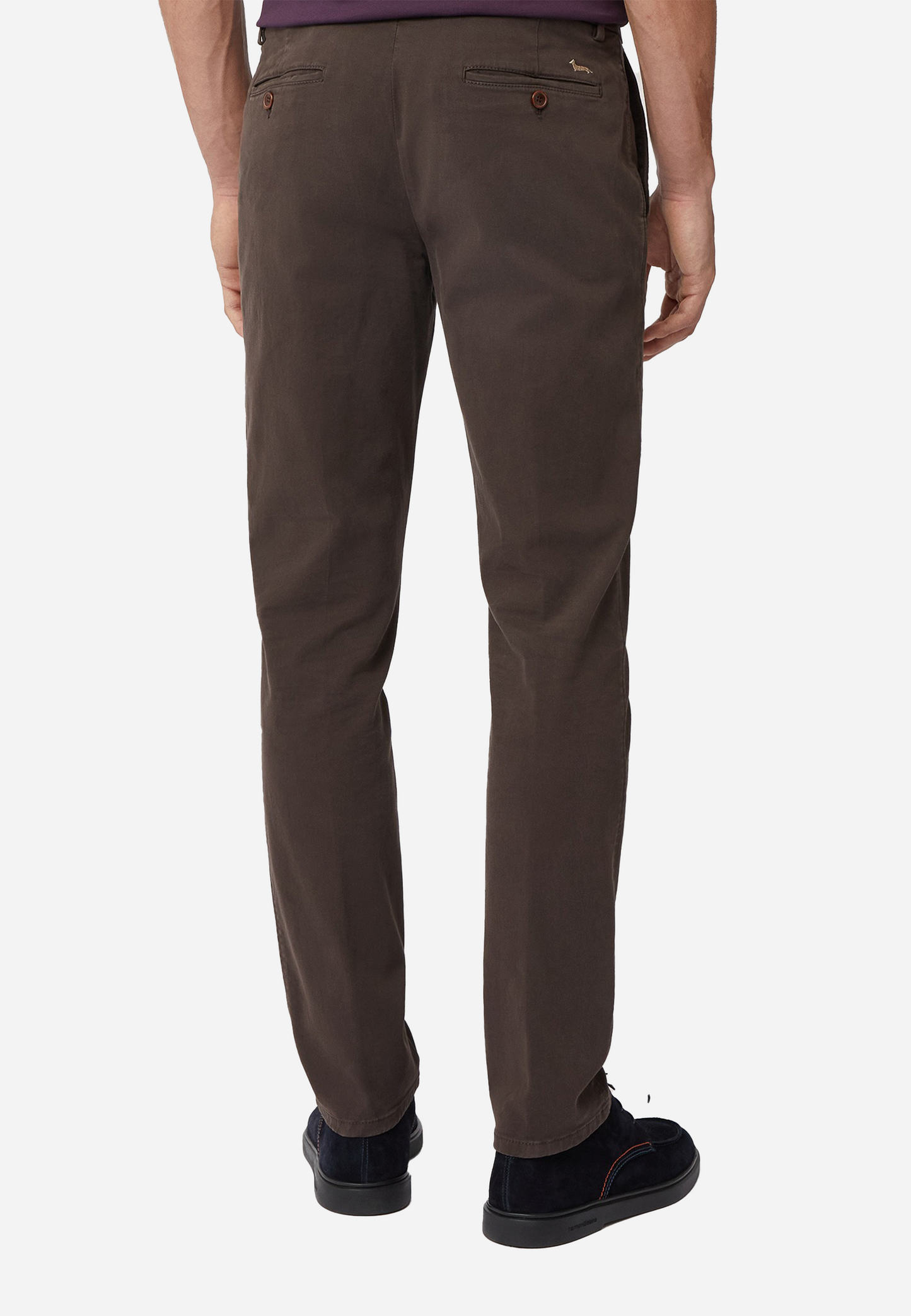 PANTALON HARMONT & BLAINE CAFE ALGODON (WNM300053022)