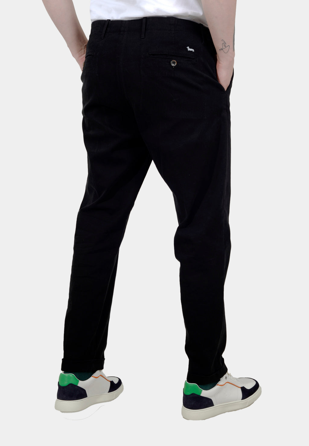 Pantalones Negros Slim Fit H&B