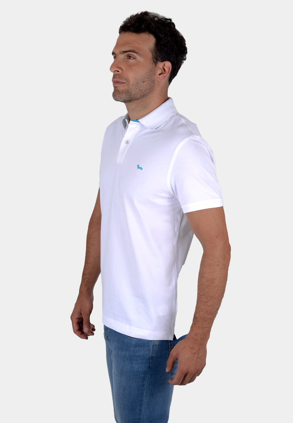 CAMISETA POLO HARMONT BLANCO ALGOD (LRJ3490208620-100)