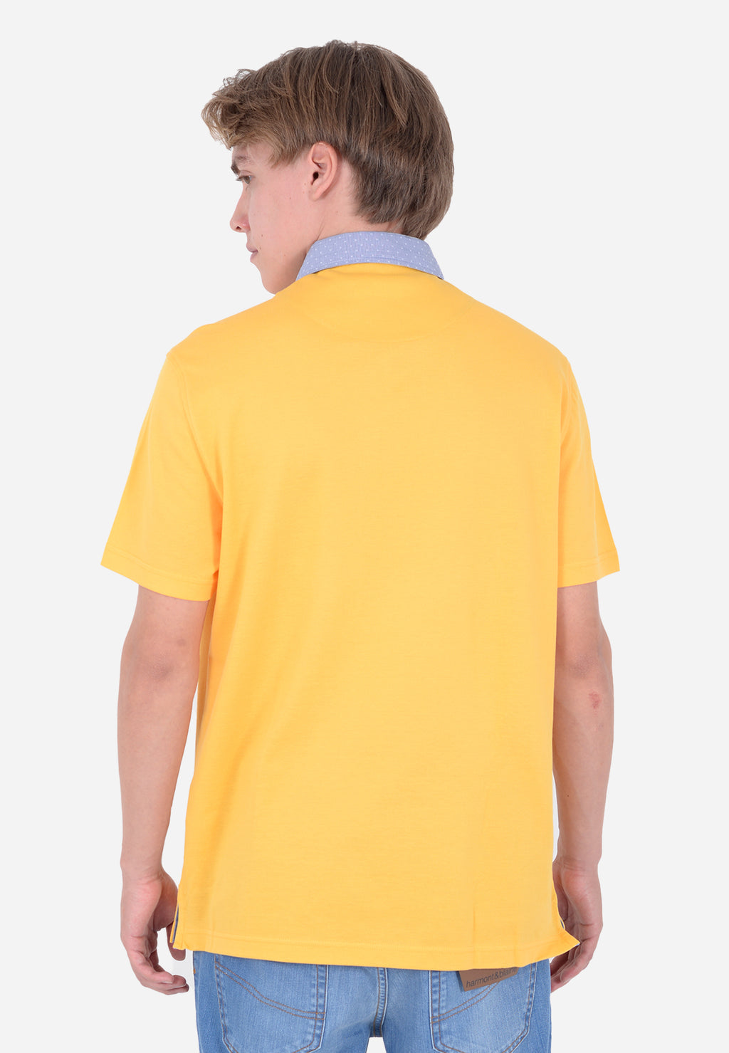 CAMISETA POLO HARMOT&BLAINE AMARILLO ALGOD (LRL003020004S04-302)