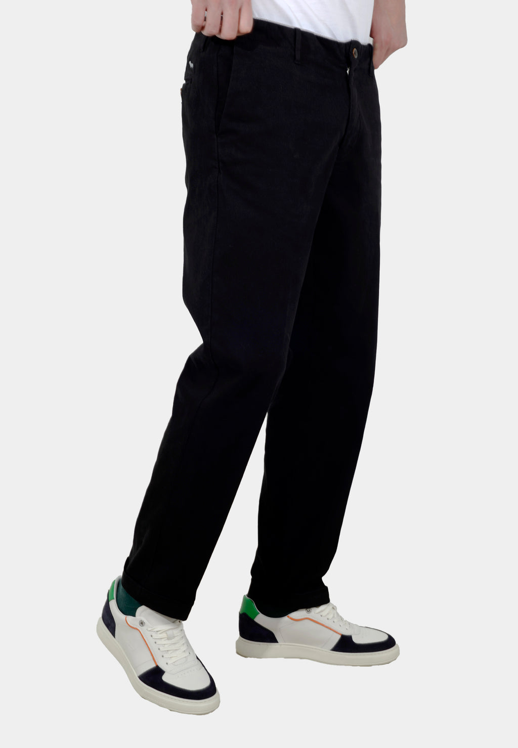 Pantalones Negros Slim Fit H&B