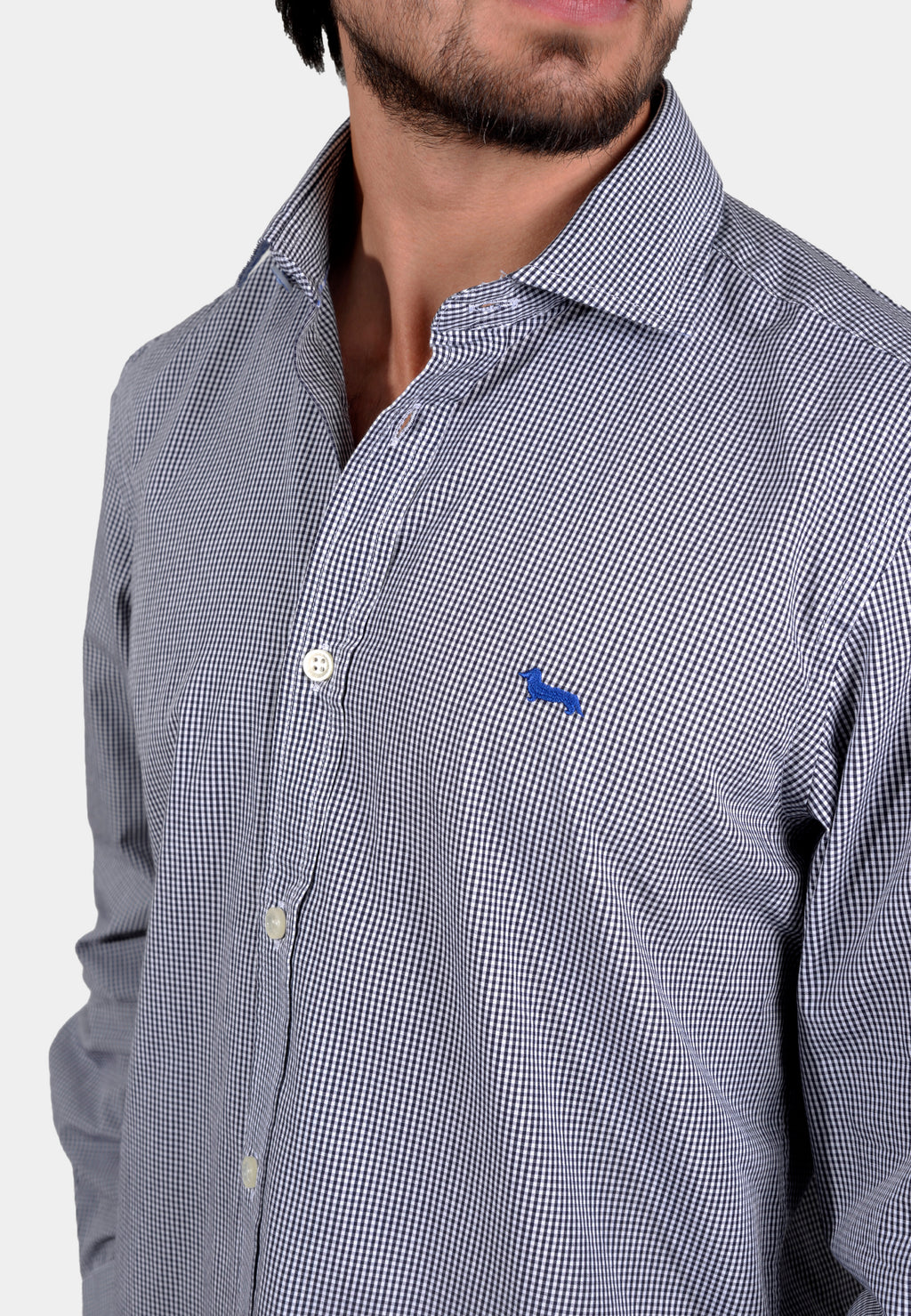 CAMISA HARMONT CUADROS ALGOD  (CNK012011464I-815)