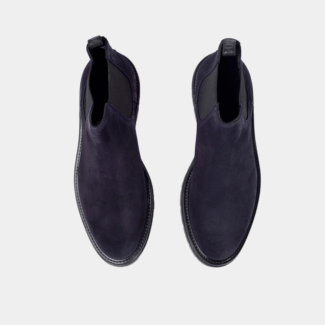 BOTAS BOGGI AZUL GAMUZA T-41 IM868 (23A061302)