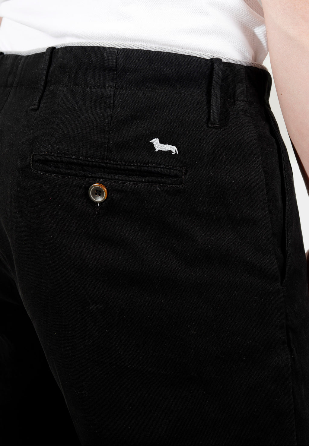 Pantalones Negros Slim Fit H&B