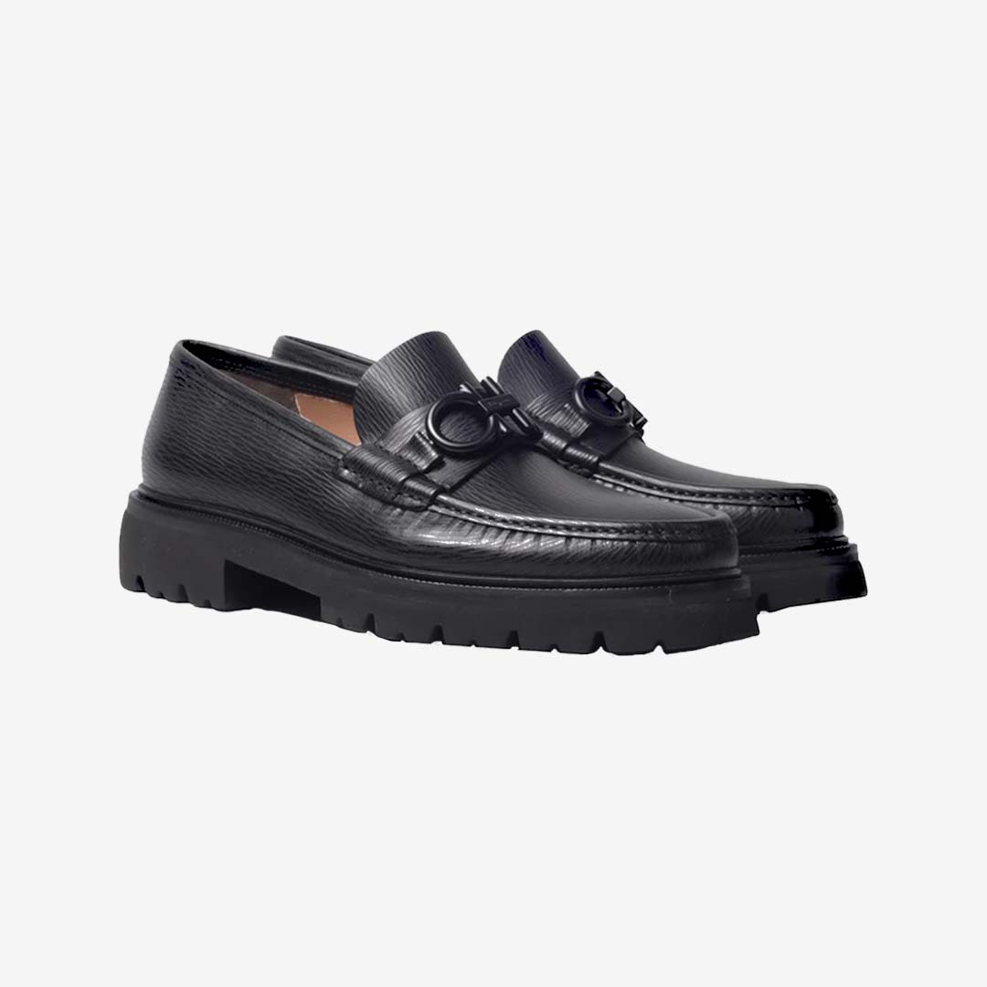 ZAPATO FERRAGAMO NEGRO (749460-BLEECKER 4)