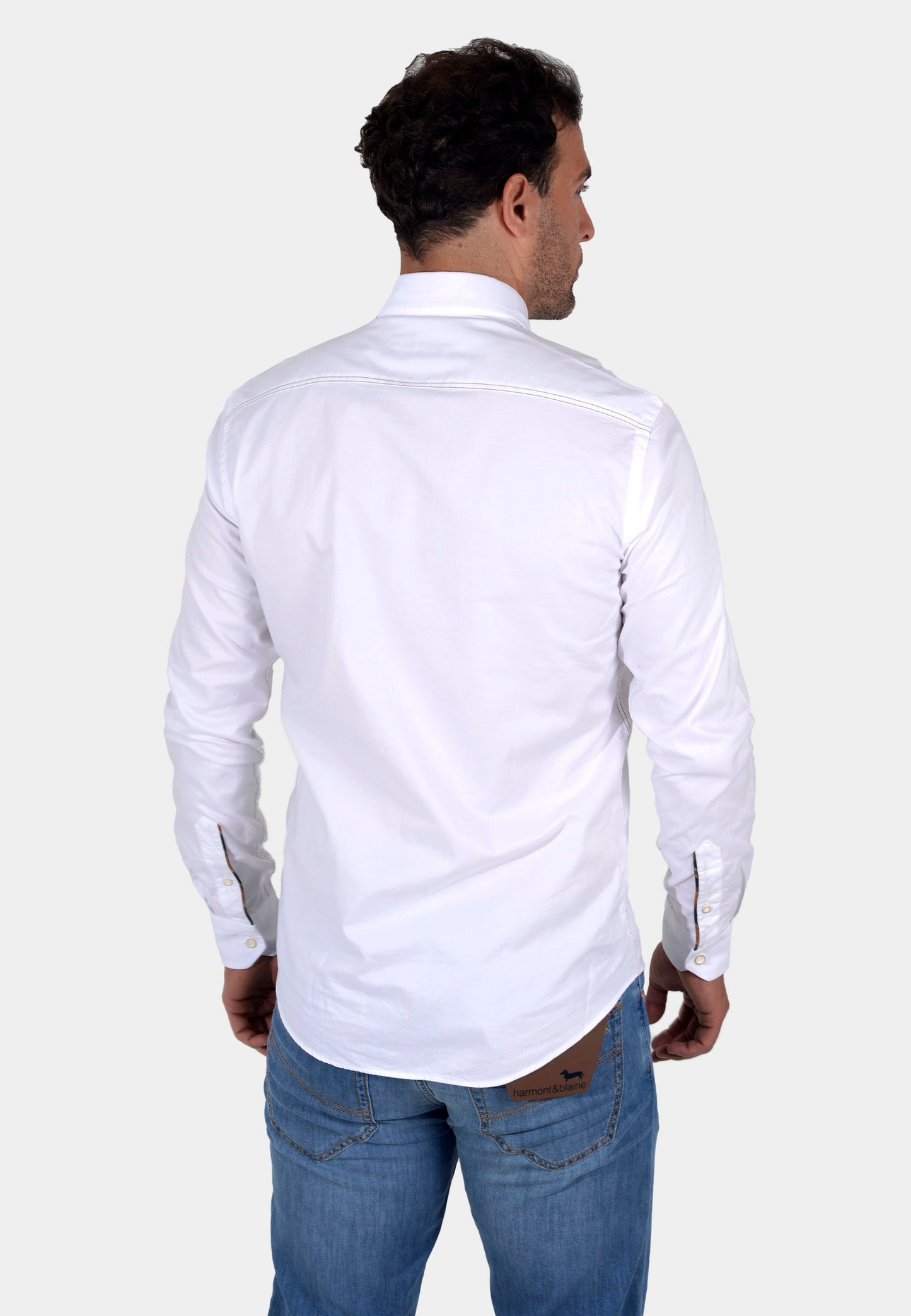 CAMISA HARMONT BLANCO ALGOD (CNK948011760I-100)