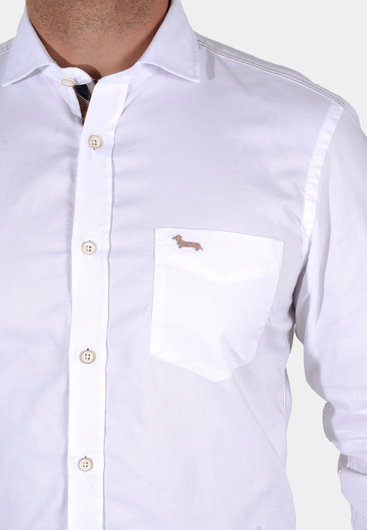 CAMISA HARMONT BLANCO ALGOD (CNK948011760I-100)