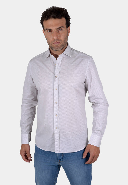 CAMISA HACKETT CAFE FIGUR 100% COTTON (HM309219-8AQ)