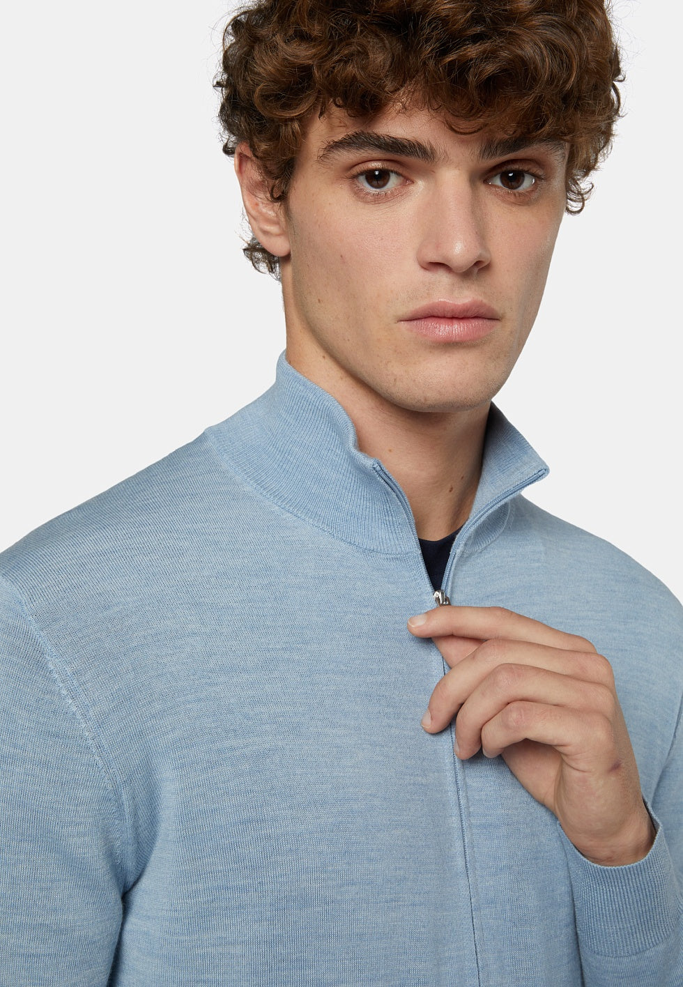 Sweater Celeste Lana B.M.