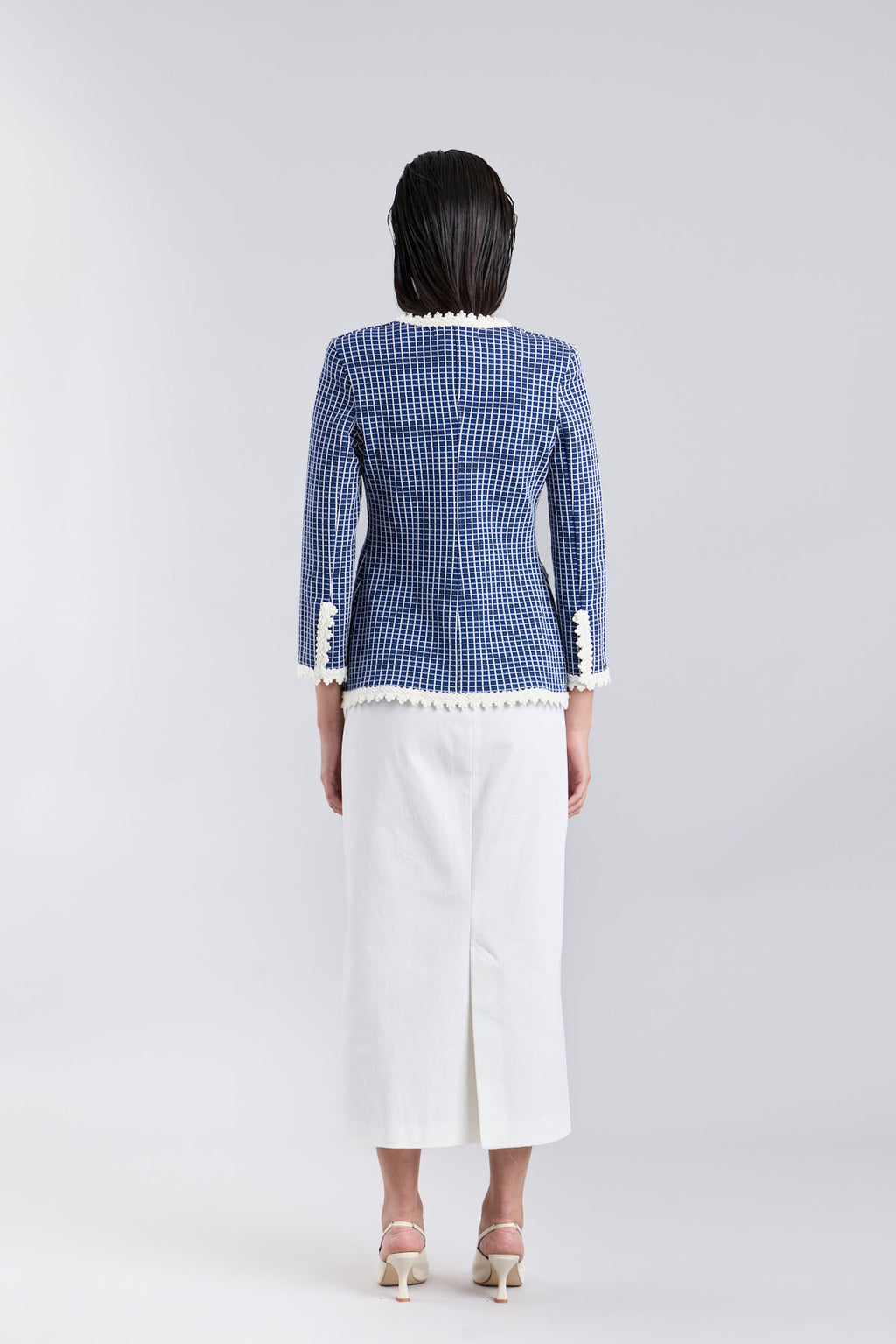 Chaqueta Azul Dama T.E.
