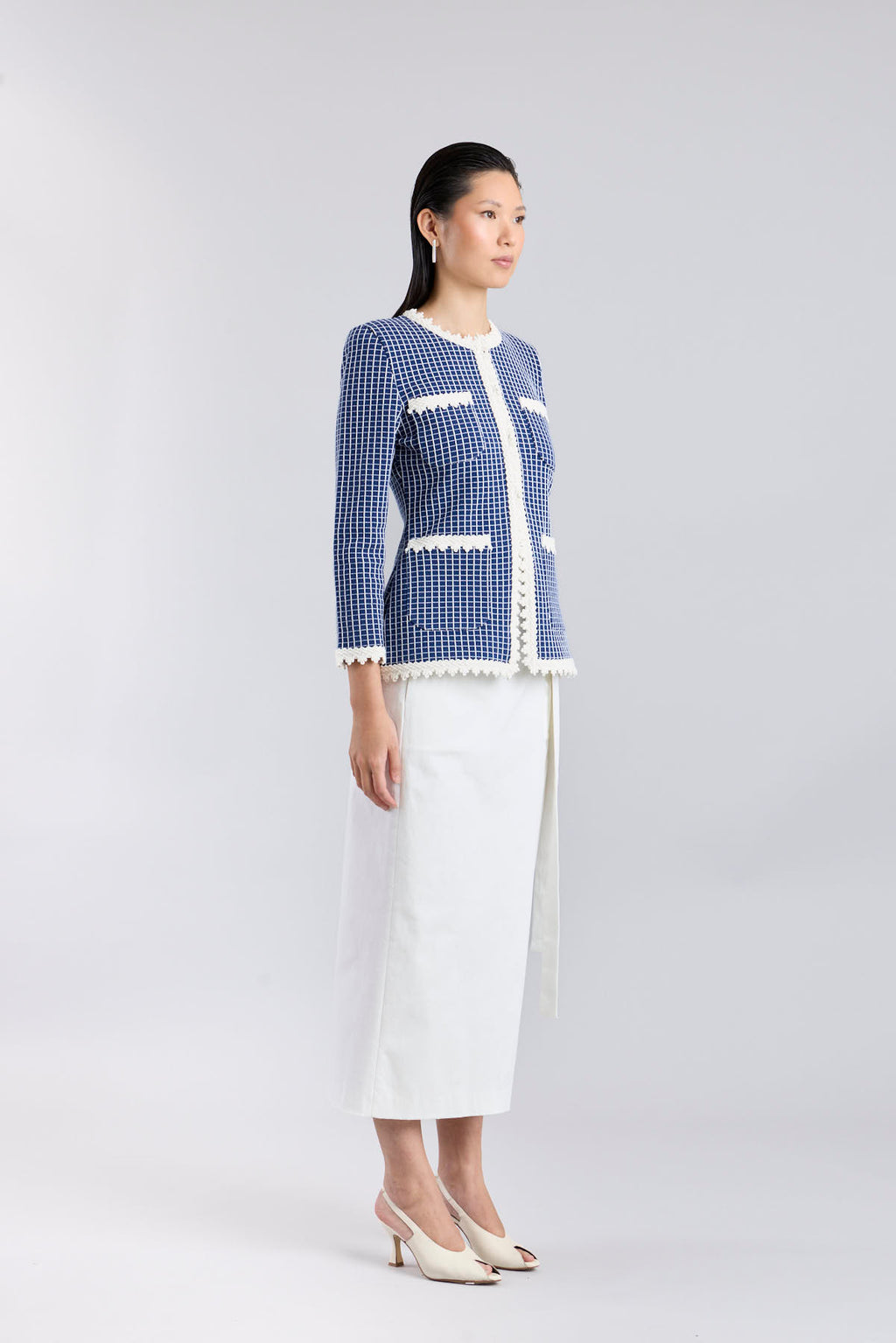 Chaqueta Azul Dama T.E.