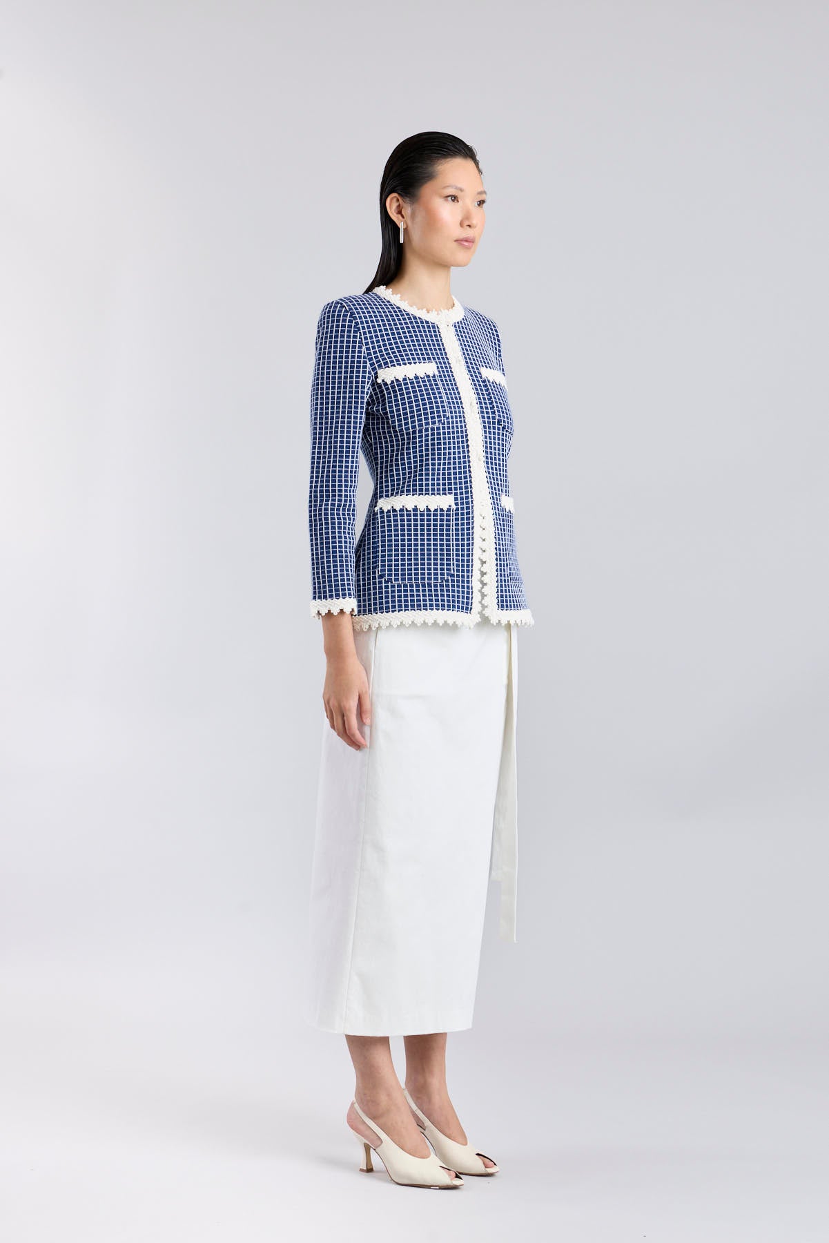 Chaqueta Azul Dama T.E.