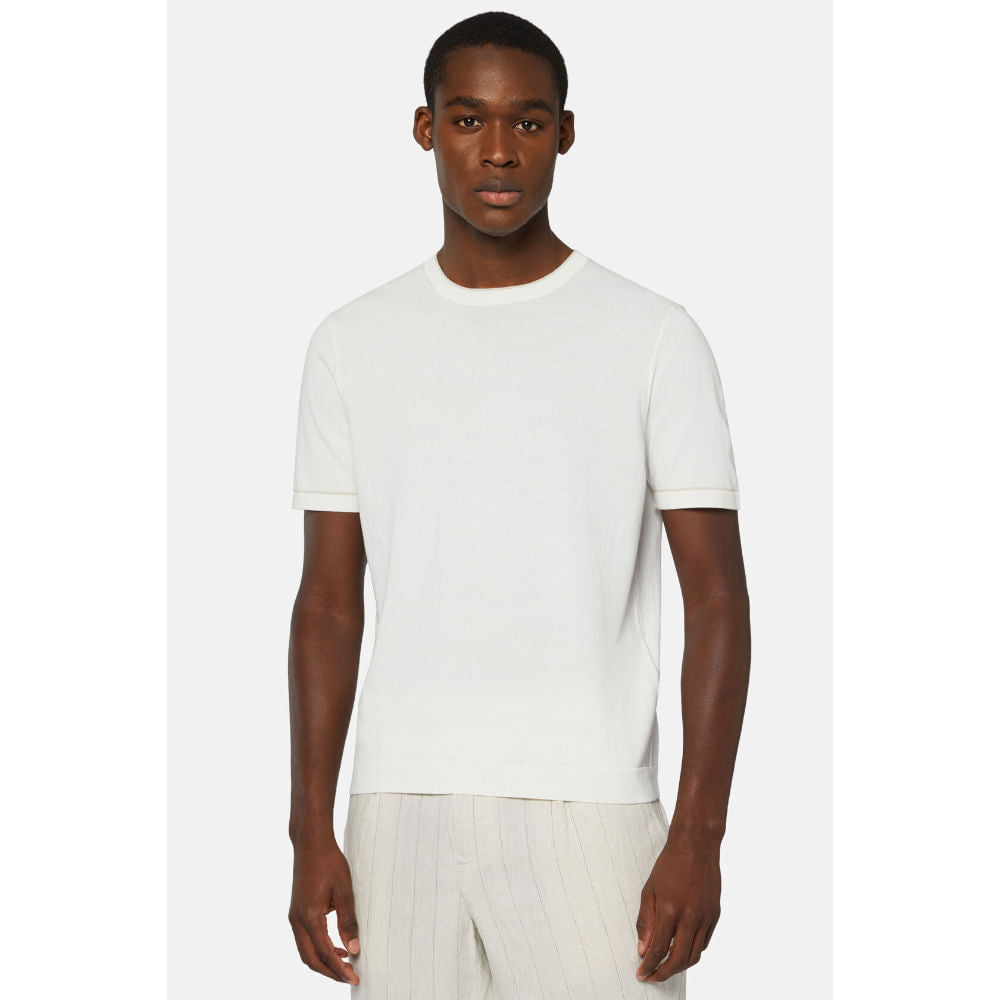 CAMISETA-TSHIRT BOGGI BLANCO ALGODON