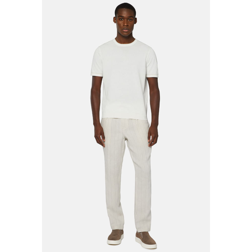 CAMISETA-TSHIRT BOGGI BLANCO ALGODON