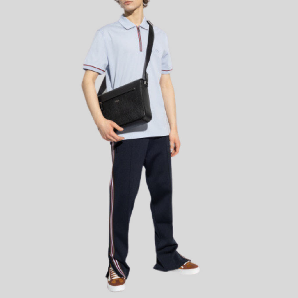 CAMISETA POLO FERRAGAMO AZUL ALGODON (758922-121828)