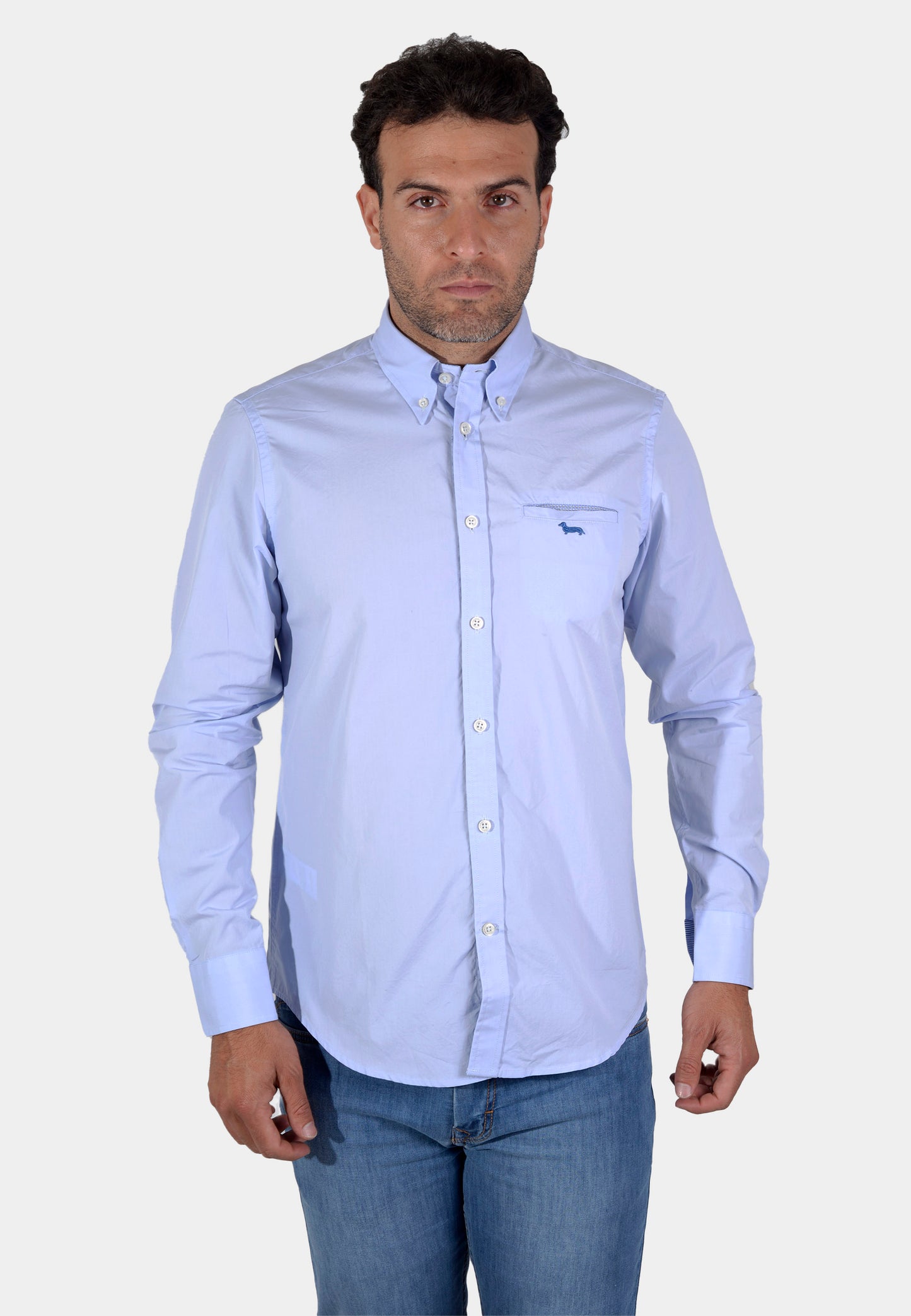 CAMISA HARMONT AZUL ALGOD (CRJ500011759B-806)